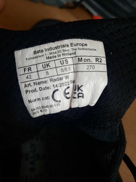 Робоче взуття Bata uvex