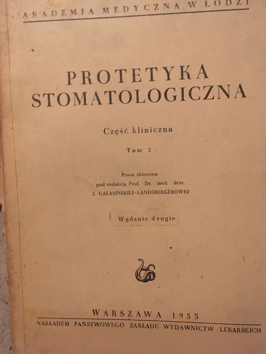Ksiazki stomatologiczne, dentystyczne - podreczniki cz.2