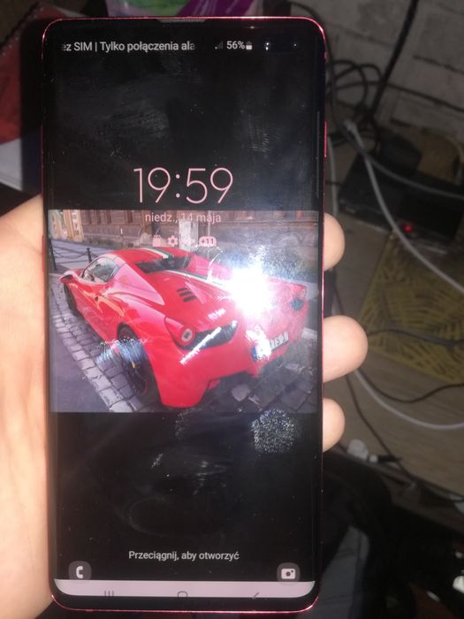Samsung S10+ Cardinal Red 128GB