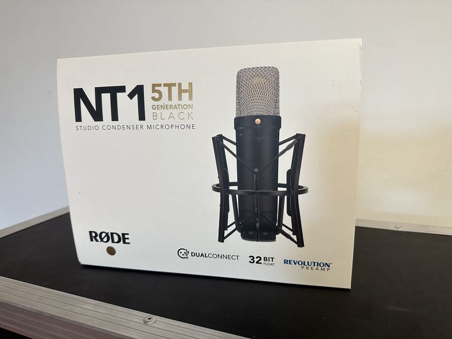 Mikrofon pojemnościowy Rode NT1 5th Generation.