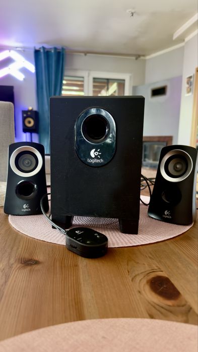 Głośniki komputerowe Logitech Z313 2.1 z subwooferem – sprawne