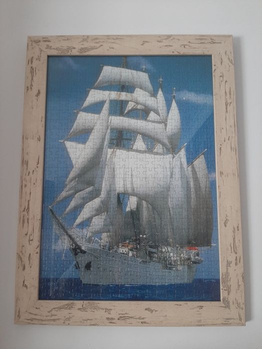 Framed Ship Puzzle (500 Pieces)