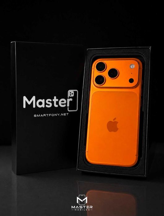 iPhone 17 Pro 1 TB Cosmic Orange | SIM+ESIM | Standard ASIS | Bateria 100% | Gwarancja 12M | RATY