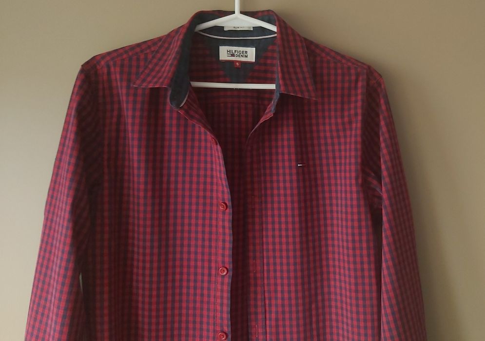 Koszula Tommy Hilfiger S slim fit taliowana