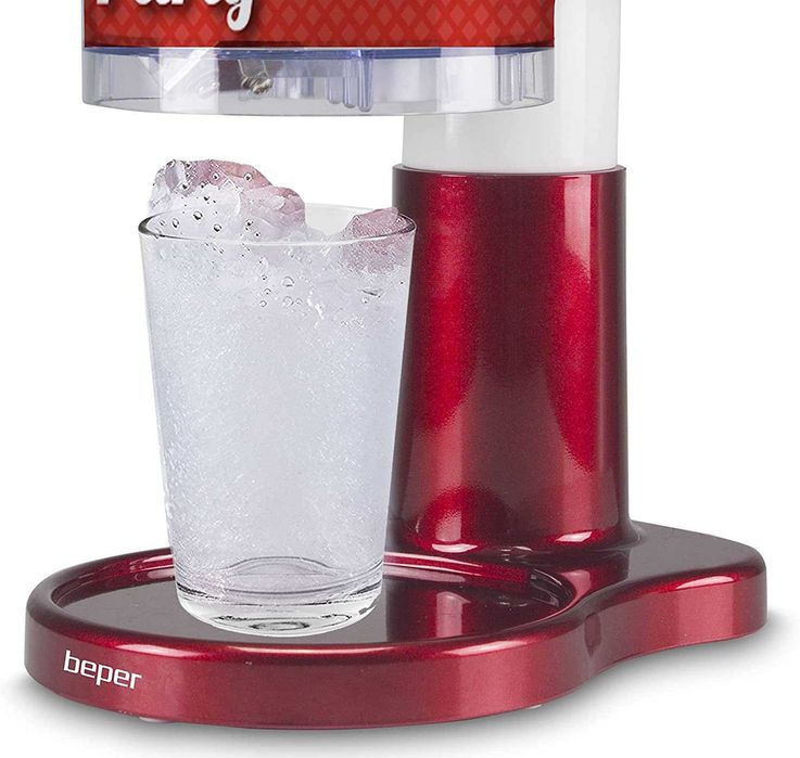 Máquina de gelo, 30 W, tigela não incluída, vermelho