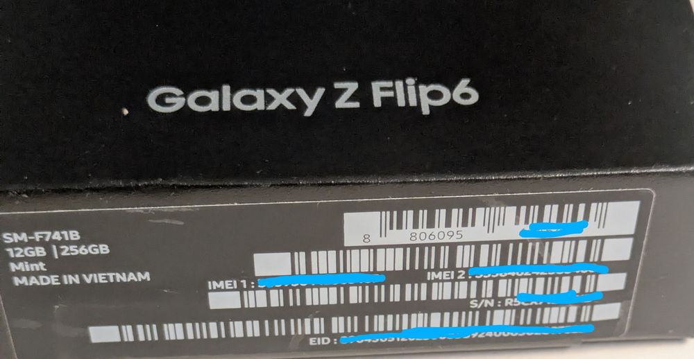 Samsung Galaxy Z Flip6 256GB Verde Menta | Com garantia