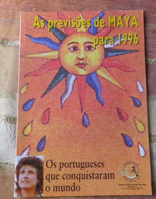 Revista Jogo Estrelas Atletismo - Fernanda Ribeira e Manuela Machado