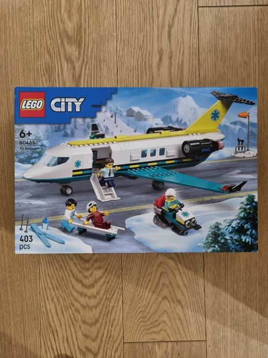 Lego samolot pogotowie ratunkowe