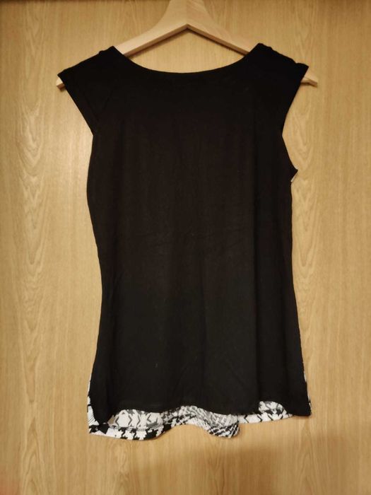 Wzorzysta bluzeczka Orsay r.S stan db.