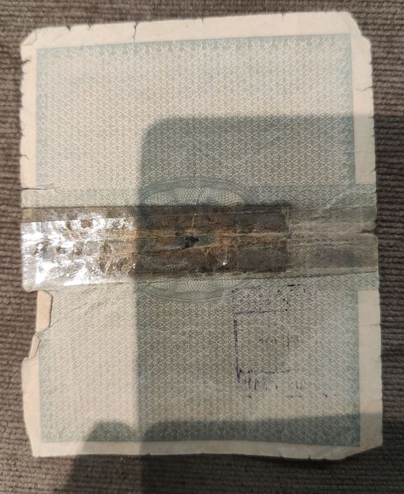 Bon towarowy z 1960r