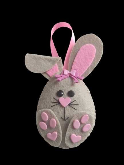 Coelho de Páscoa - Pendente Decorativo e Lembrança Especial
