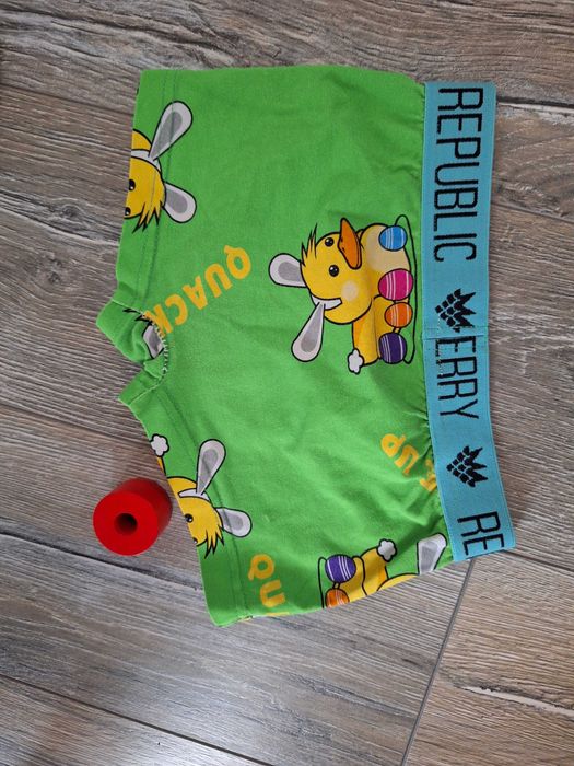 Bokserki- chłopiec wielkanocne- Raspberry Republic- 2 pary- like new