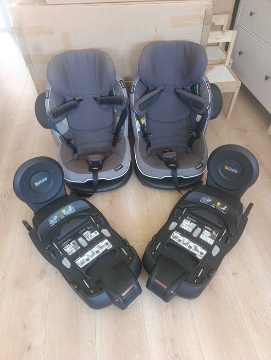 Cadeiras besafe Izi modular x1 com bases isofix