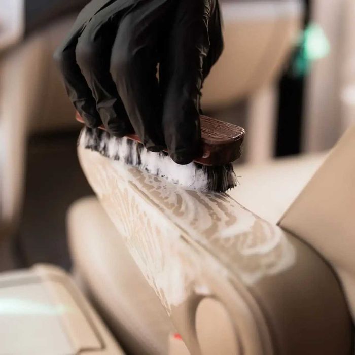 Очиститель, кондиционер кожи K2 Letan салона авто пенный молочко спрей