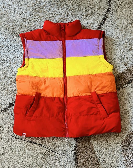 Тепла Куртка-желетка LEGO, трансформер, НОВА, рост 152-164