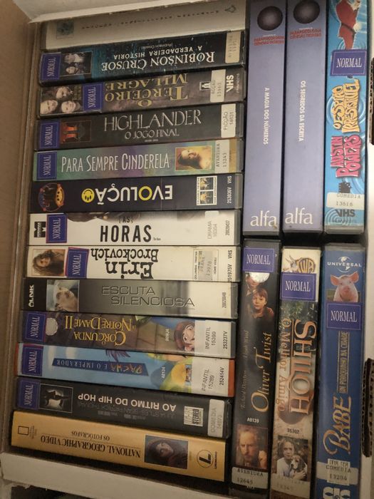 Filmes VHS variados