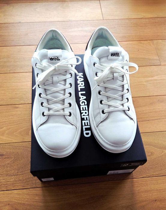 Buty Karl Lagerferd białe roz. 44 KL52539K 011 jak NOWE