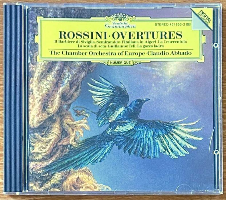 Rossini - Overtures - The Chamber Orchestra of Europe - 1991 - CD