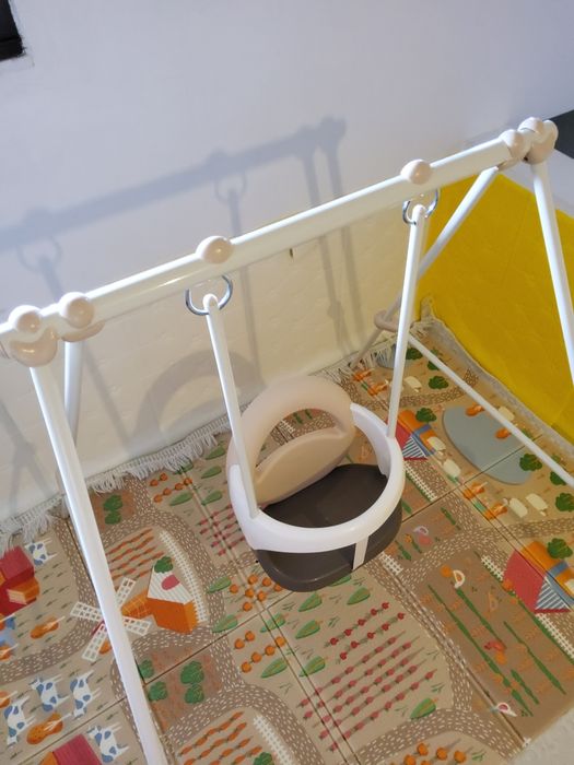 Baloiço para bebês/crianças interior/exterior (Smoby - Baby Swing)