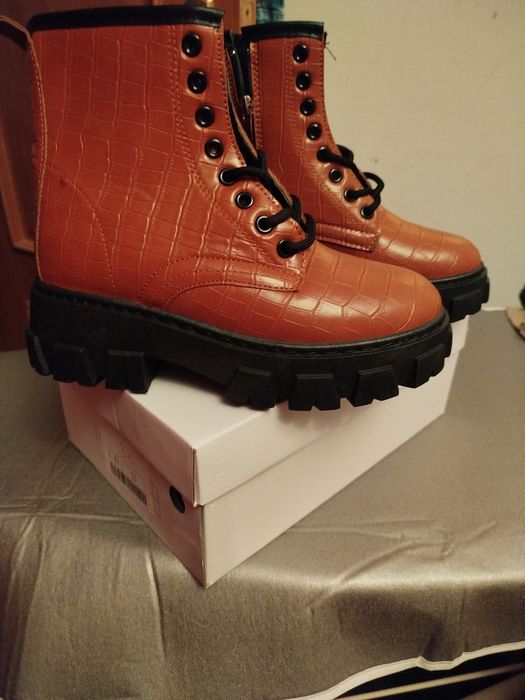 Botas estilo militar novas a estrear NR 37