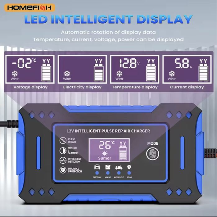 Зарядний пристрій 6A/12v