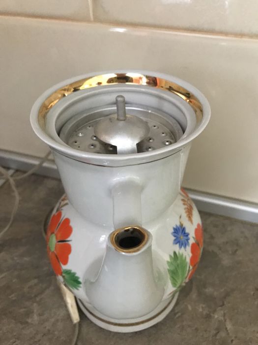 Гейзерная керамическая кофеварка ссср