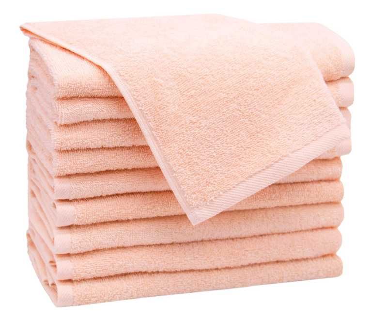 Kit 10 Toalhas 30 x 50 cm Zurique Algodão 100%