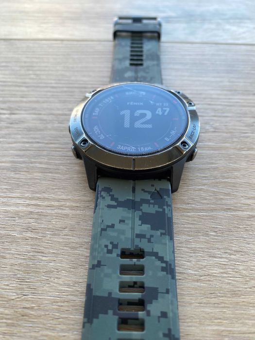 Garmin Fenix 6X Pro | Відмінний стан | Повний комплект | Гарантія
