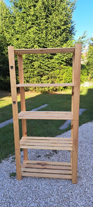 Regał drewniany zaimpregnowany