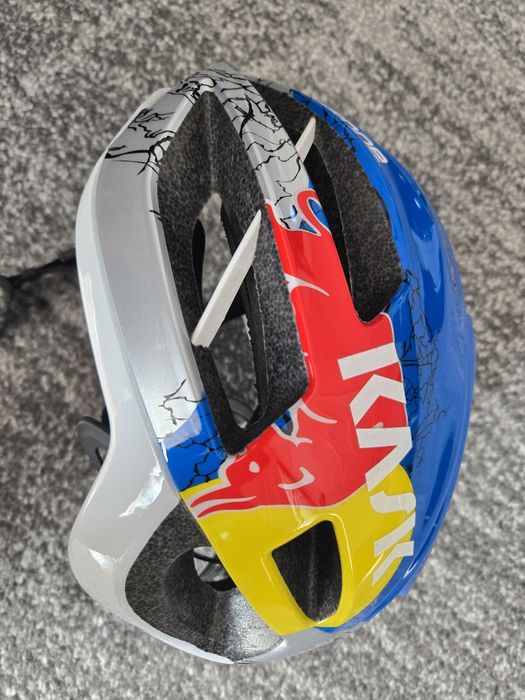 Kask Protone Red Bull Roz M 52-58cm Rowerowy Szosowy MTB