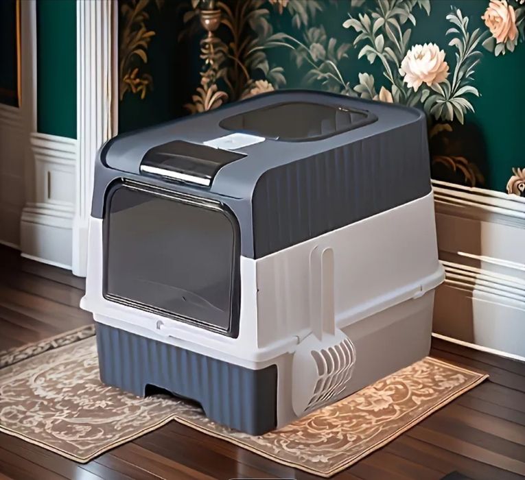 Продам туалет закритого типу для котів новий.