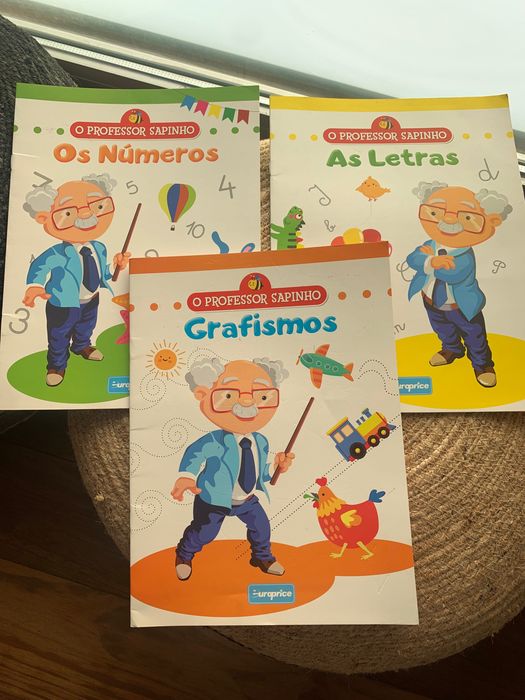 Coleção Professor Sapinho - 3 livros NOVOS