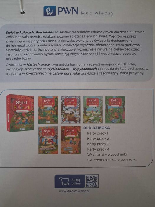 Świat w kolorach. Pięciolatek.