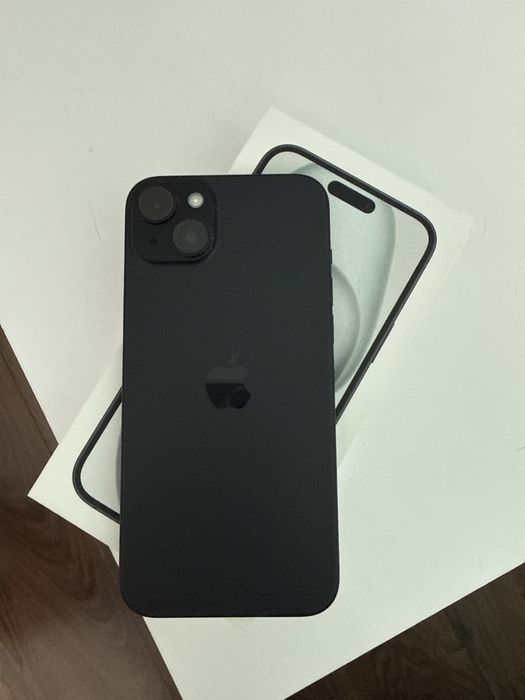 Iphone 15 plus black 128gb, 89% стан ідеальний