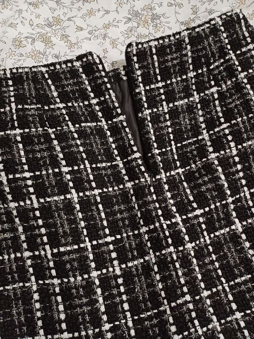 Твідова спідниця. Твідова юбка. Спідниця на запах. Юбка на запах