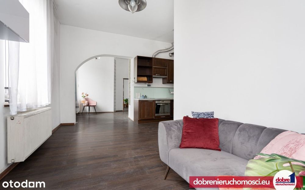 3-pokojowe mieszkanie w kamienicy 52 m² Centrum