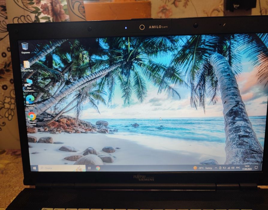 Ноутбук Fujitsu amilo ssd 120/4 gb