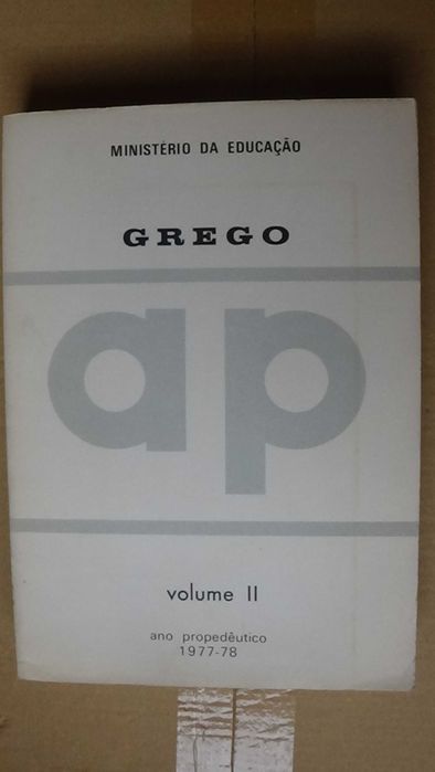 Grego - Volumes I e II