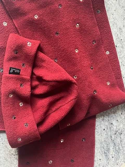 Jack Wolfskin - przepiękny komplet czapki z szalikiem