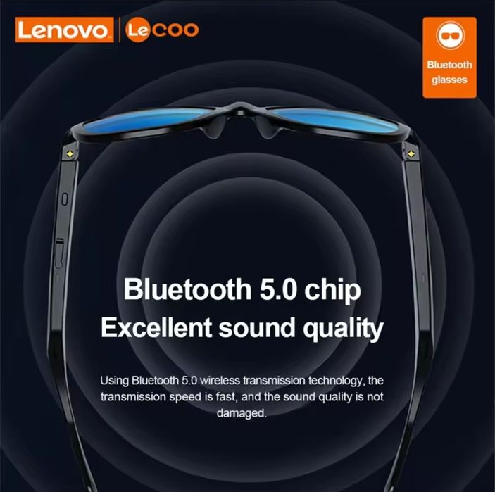 Lenovo LeСoо С8 смарт-окуляри [поляризовані]. BT 5.0