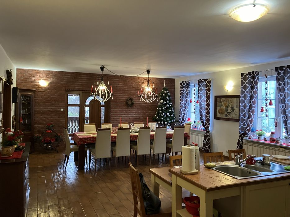 piękny dom z ogrodem