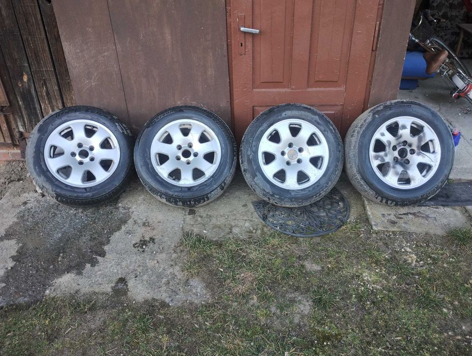 Koła na aluminowych felgach