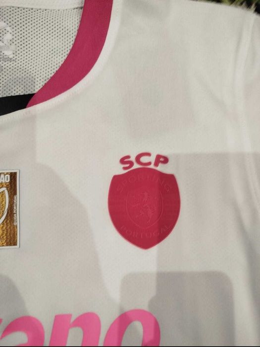 Camisola Sporting Homenagem Cancro da mama