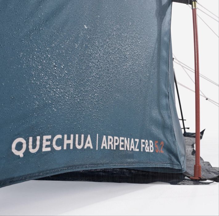 Намет Quechua Arpenaz 5.2 Fresh & Black 5-місний 2 спальні сімейний