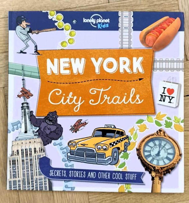 New York City Trails przewodnik dla dzieci ilustrowany j. angielski
