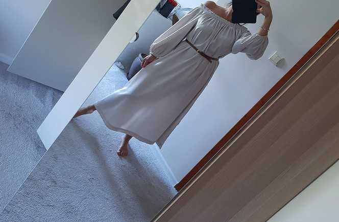 Długa sukienka H&M XL