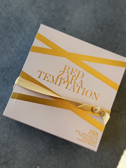 Подарунковий набір zara red temptation