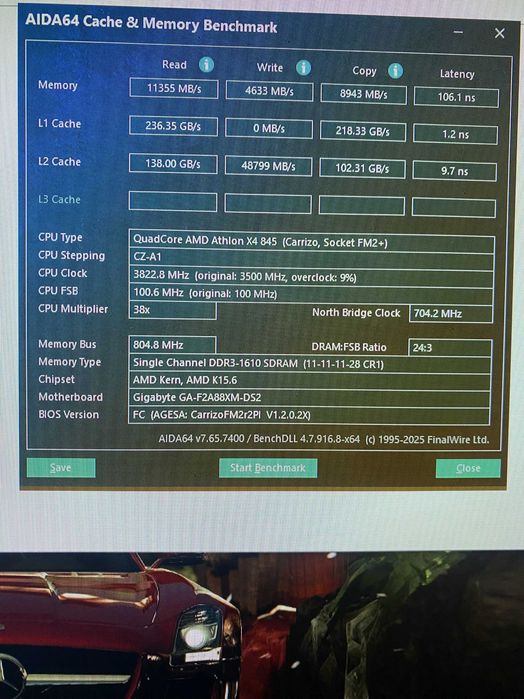 Оперативна Пам'ять DDR3-1866 8GB