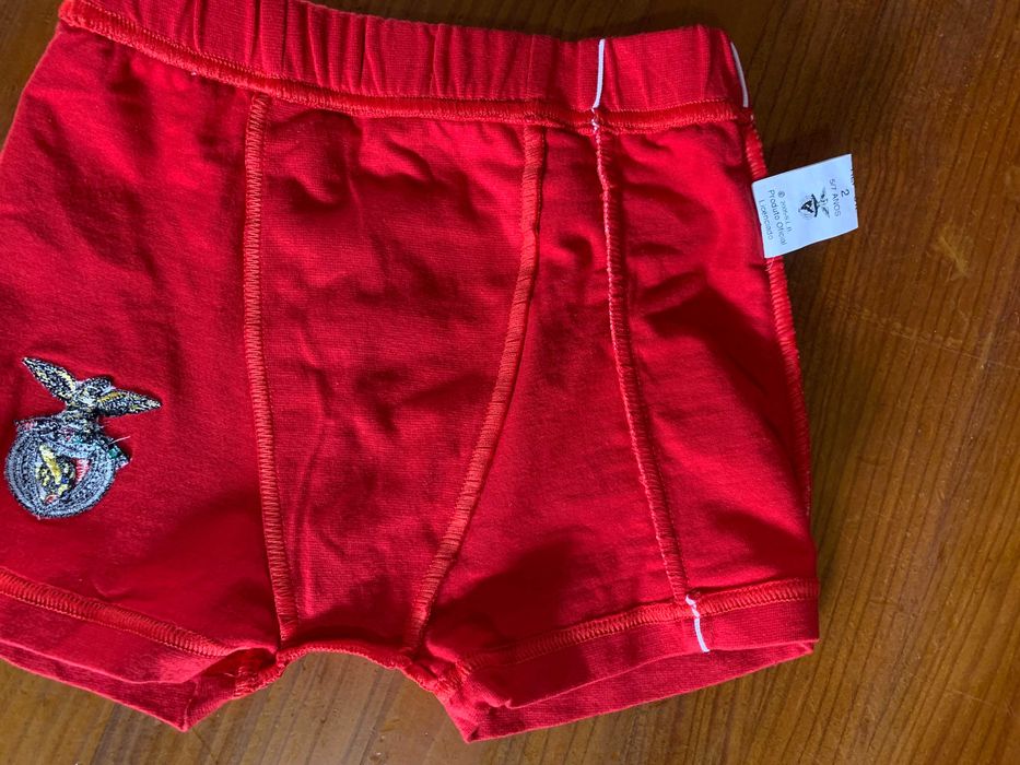 Benfica, boxer para menino 5/7 anos