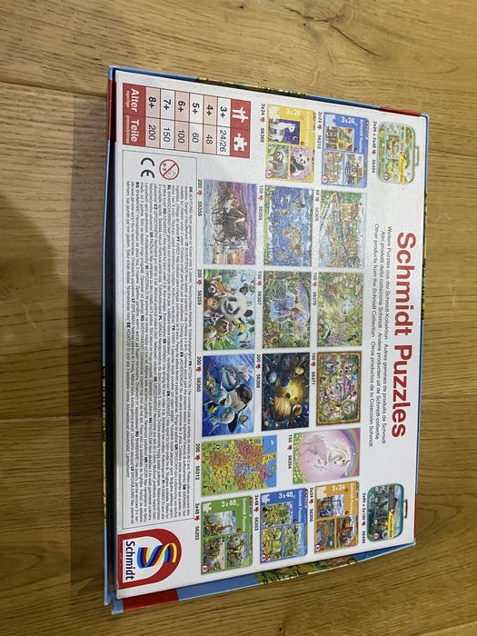 Puzzle Schmidt 100 elementów  Wieś Gospodarstwo Kompletne